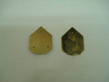 New handmade brass clasps.